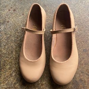 Bloch tan tap shoes 5.5